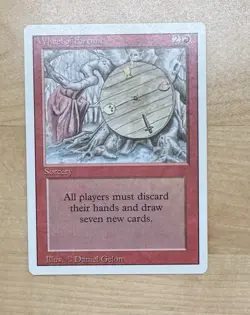 Magic the Gathering MTG Wheel of Fortune Revised Edition - Image 1
