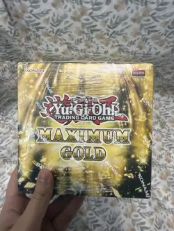 YuGiOh Maximum Gold Sealed Display Box (5 mini Boxes) 4 Packs Per Mini Box - Image 3