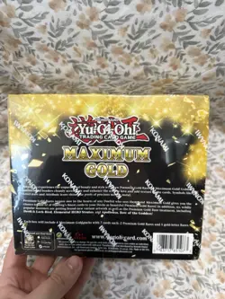 YuGiOh Maximum Gold Sealed Display Box (5 mini Boxes) 4 Packs Per Mini Box - Image 4