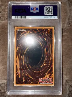 Konami Yu-Gi-Oh! Elemental Hero Divine Neos Secret Rare CSOC-EN098 1st Ed PSA 6 - Image 2