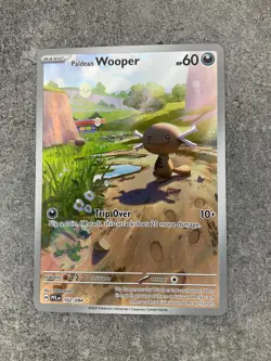Paldean Wooper Illustration Rare 102/094 Phantasmal Flames Pokemon Near Mint - Image 2