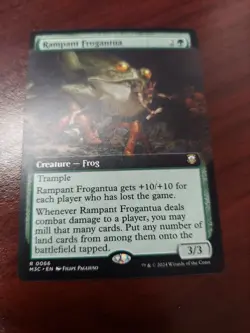 Rampant Frogantua (Extended Art) Commander: Modern Horizons 3 Regular - Image 1