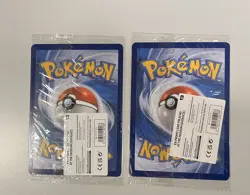 Pikachu At The Museum Pokemon Natural History Museum Jumbo Promo Card X2 - Image 2