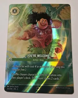 Lorcana Enchanted - Shimmering Skies- Song Cards - 3 Pack - Image 2