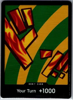 DON!! Card (Hannyabal) Foil English PRB02- One Piece Card - NM - Image 1