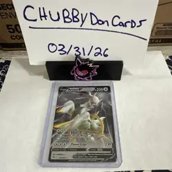 Arceus v Metal Card 122/172 NM - Image 1