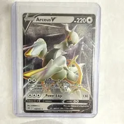 Arceus v Metal Card 122/172 NM - Image 2