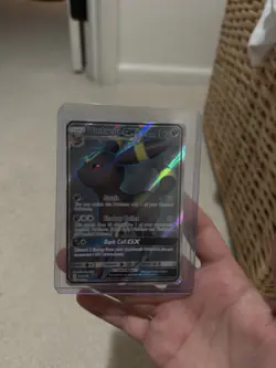 Pokemon Umbreon GX TCG Full Art Ultra Rare Holo Card 142/149 Sun & Moon Base Set - Image 1
