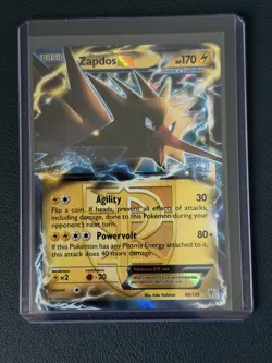 Pokemon Card - Zapdos EX - B&W Plasma Storm - Half Art - 48/135 - Image 1