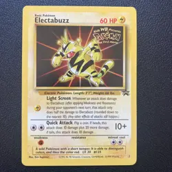 Electabuzz #2 WB Kids Stamped Black Star Promo Vintage WotC Pokemon TCG Card MP - Image 1