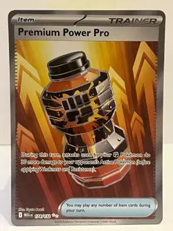 Lot of 3 Cards Pokemon: Premium Power Pro; Fighting Gong; Buddy Buddy Puffin - Image 5