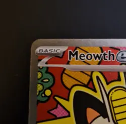 Meowth Ex SIR 121/088 Perfect Order English Pokemon Card - Image 4