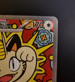 Meowth Ex SIR 121/088 Perfect Order English Pokemon Card - Image 5