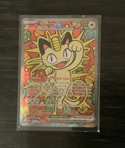 Meowth ex - 121/088 - SIR - Perfect Order - Pokemon Card - NM/M - Image 1
