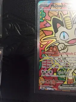 Meowth ex 121/088 SIR Perfect Order NM/M Pokemon Card Special Art - Image 5