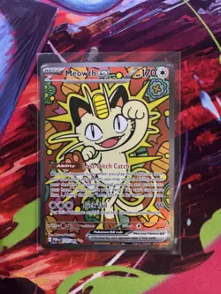 Meowth ex - 121/088 - SIR - Perfect Order - Pokemon Card - NM/M - Image 1