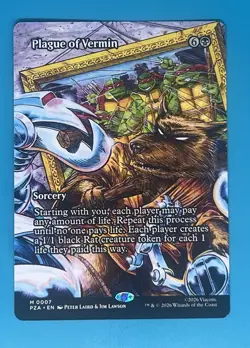 Plague of Vermin (Borderless) Teenage Mutant Ninja Turtles Regular - Image 1