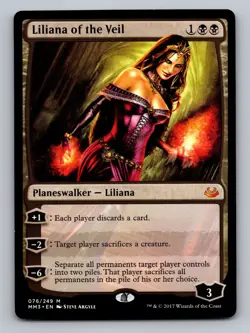 Liliana of the Veil M Modern Masters 2017 76 NM - Image 1