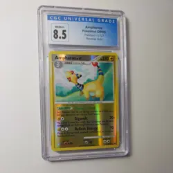 Ampharos 1/127 CGC 8.5 Reverse Holo Rare 2009 Platinum Graded Pokemon TCG - Image 1