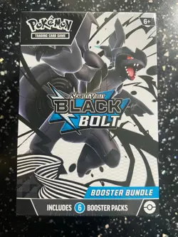 2025 Pokemon TCG Scarlet & Violet Black Bolt Booster Bundle – Factory Sealed - Image 1