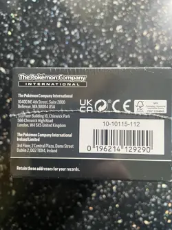 2025 Pokemon TCG Scarlet & Violet Black Bolt Booster Bundle – Factory Sealed - Image 4