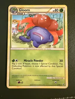 Pokemon TCG Gloom 27/90 HS—Undaunted HGSS3 LP - Image 1