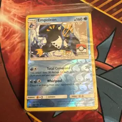 Pokemon TCG Empoleon 34/156 Pokemon League Stamped Sealed Pack Of 40 Ultra Prism - Image 1
