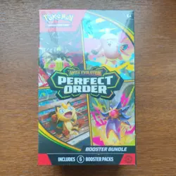 Pokemon Tcg Mega Evolution Perfect Order Booster Bundle new Factory Sealed - Image 1