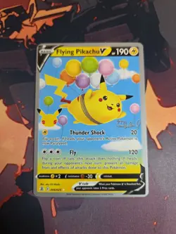 Pokemon TCG Flying Pikachu V 006/025 2022 Pokemon World Championships LP - Image 1