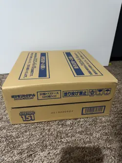 Pokemon TCG Scarlet & Violet 151 Japanese 12 Booster Box Case Factory Sealed - Image 2