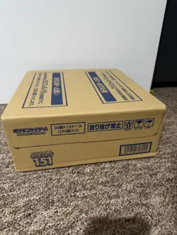 Pokemon TCG Scarlet & Violet 151 Japanese 12 Booster Box Case Factory Sealed - Image 4