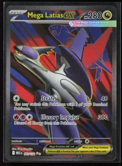 Mega Latias ex 163/132 Ultra Rare ME01: Mega Evolution Pokemon TCG NM - Image 1
