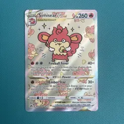 Simisear VSTAR GG37/GG70 Pokemon TCG Crown Zenith Galarian Gallery Nm/mint - Image 1