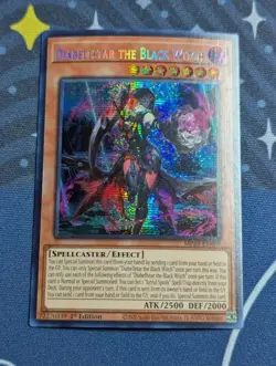 Diabellstar the Black Witch (MP24-EN109) - Prismatic Secret Rare (NM) - Yugioh - Image 1