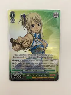 Weiss Schwarz Fairy Tail Wizard, Lucy FT/EN-S02-029SP NM SP English - Image 1