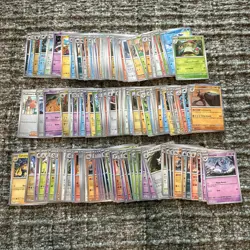 Pokemon Black Bolt White Flare 125+ Holo And Reverse Holo Card Lot NM - Image 1