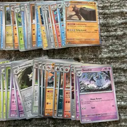 Pokemon Black Bolt White Flare 125+ Holo And Reverse Holo Card Lot NM - Image 2