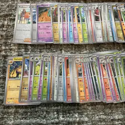 Pokemon Black Bolt White Flare 125+ Holo And Reverse Holo Card Lot NM - Image 3