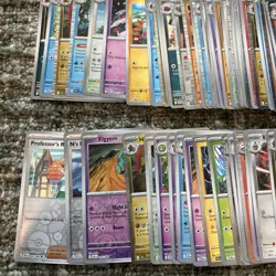 Pokemon Black Bolt White Flare 125+ Holo And Reverse Holo Card Lot NM - Image 4