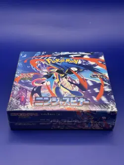 Ninja Spinner Booster Box Pokemon Card Game Mega M4 Japanese New shrink - Image 2
