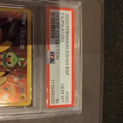 Pikachu SWSH020 PSA 10 - Sword & Shield Promo Cards Holo - Image 3