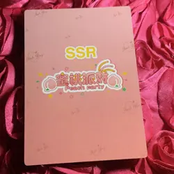 Miku Nakano The Quintessential Quintuplets WAIFU PEACH Goddess Anime SSR Card - Image 4