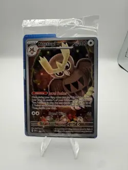 Pokemon TCG Noctowl #141 Sealed, Stellar Crown Promo Card, NM Condition - Image 1