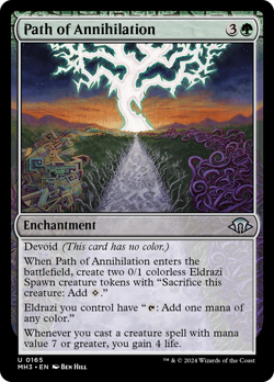 Path of Annihilation (REGULAR) x1 - MTG Modern Horizons 3 MH3 #165 - Image 1