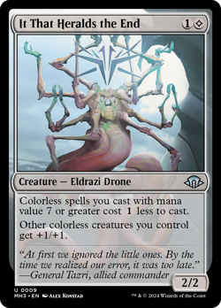 It That Heralds the End (REGULAR) x1 - MTG Modern Horizons 3 MH3 #9 - Image 1