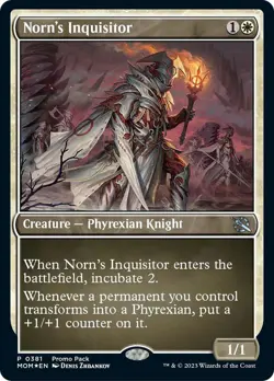 Norn's Inquisitor (Promo Pack) [March of the Machine Promos] Lightly Played - Image 1