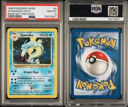 Gyarados PSA 8 4th Print HOLO - 6/102 Base Set Pokemon Card WOTC 1999-2000 - Image 3