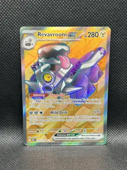 Revavroom ex 216/197 ULTRA RARE FULL ART HOLO Obsidian Flames Sv03 Pokemon TCG - Image 3