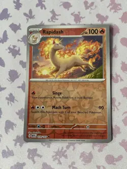 Pokemon - Rapidash - 151 - 078/165 - Reserve Holo - Image 1