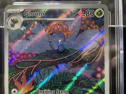 2023 Pokemon Obsidian Flames Gloom 198/197 Illustration Rare CGC 9.5 MINT+ IR - Image 3